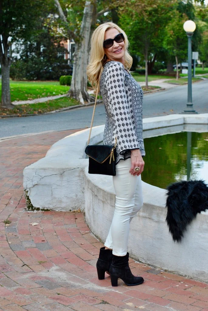 bell sleeve blouse